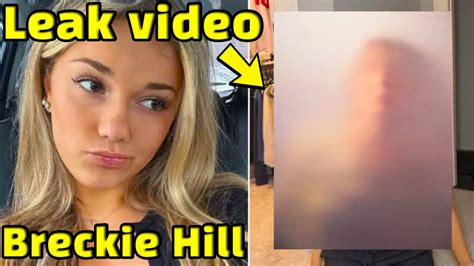 breckie hill sextape leaked|Breckie Hill Sex Tape